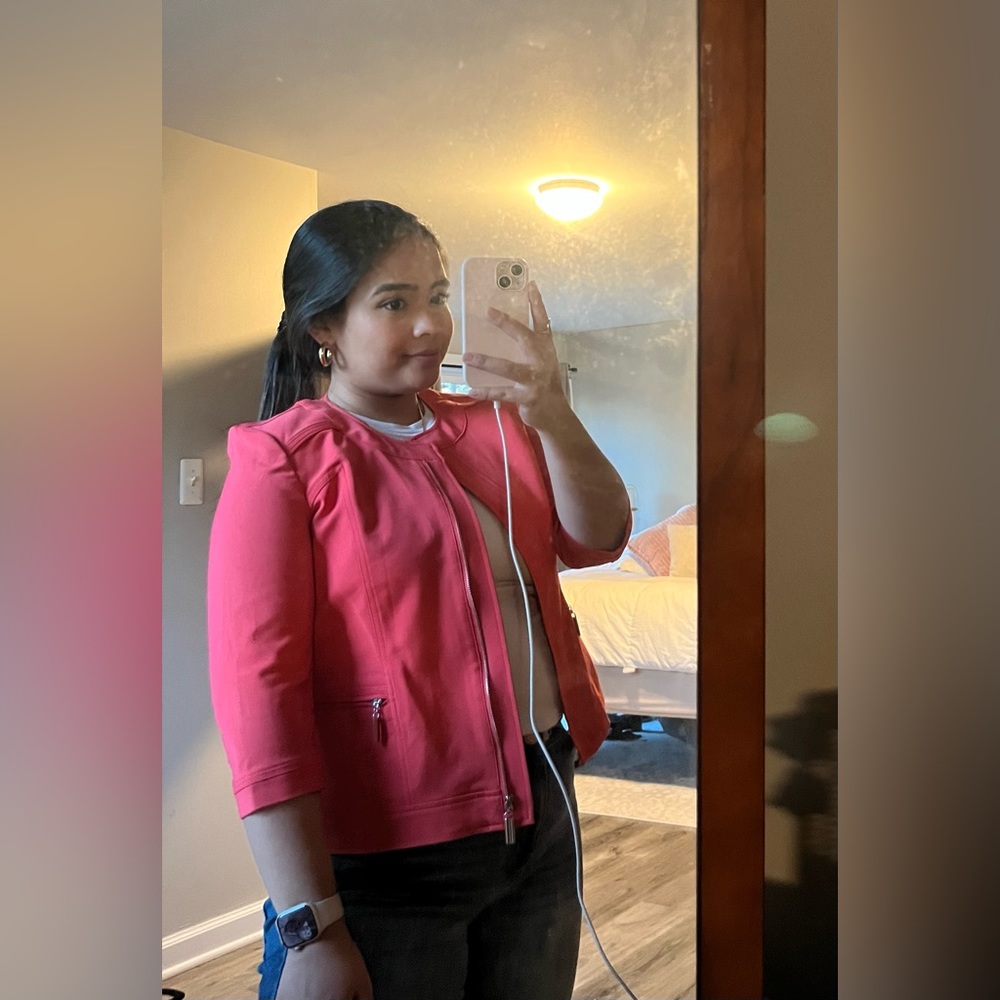 Bright Pink Blazer